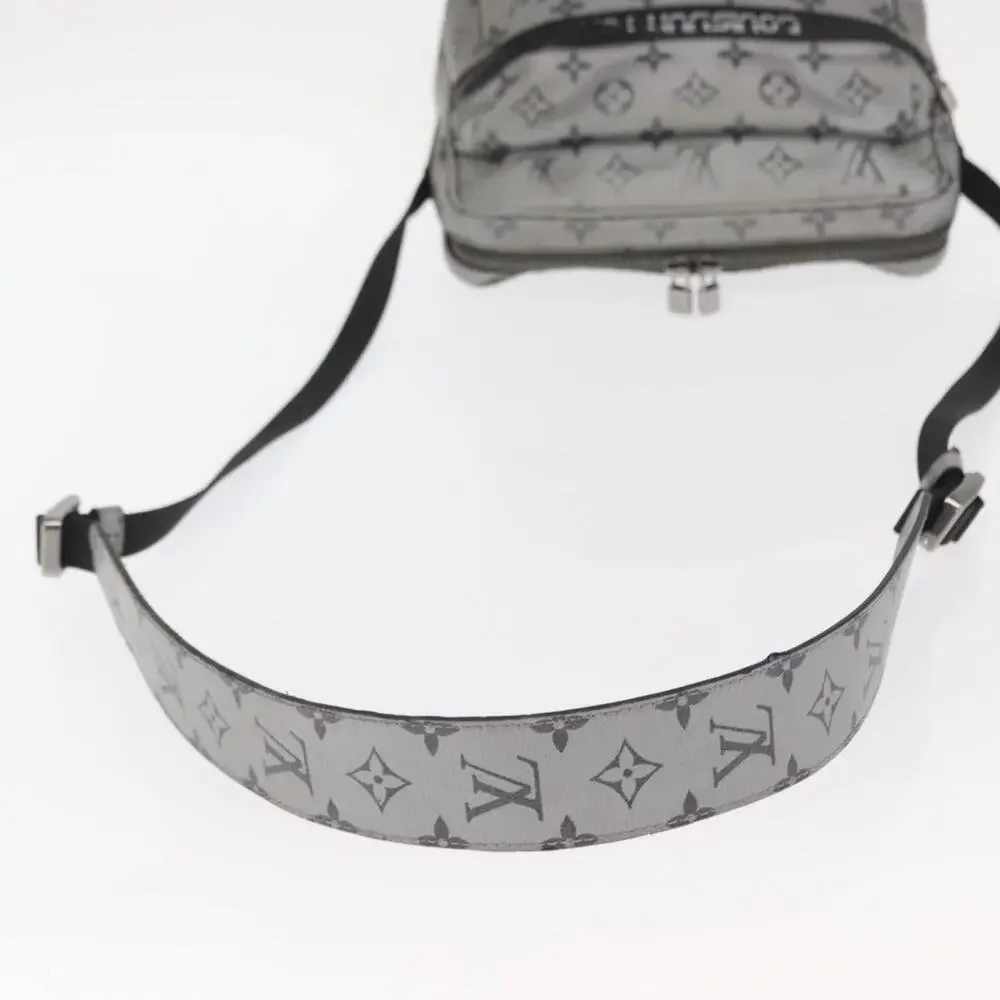 Louis Vuitton Monogram Reflect Messenger PM Shoulder Bag Silver